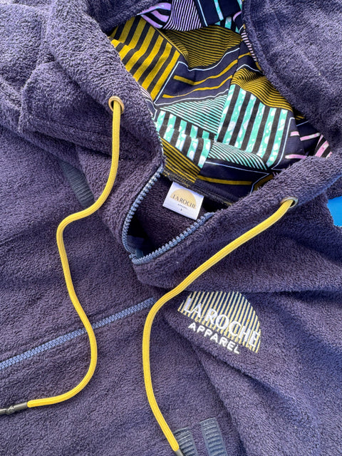 KIDS NAVY + MA Olive Towel with zip
